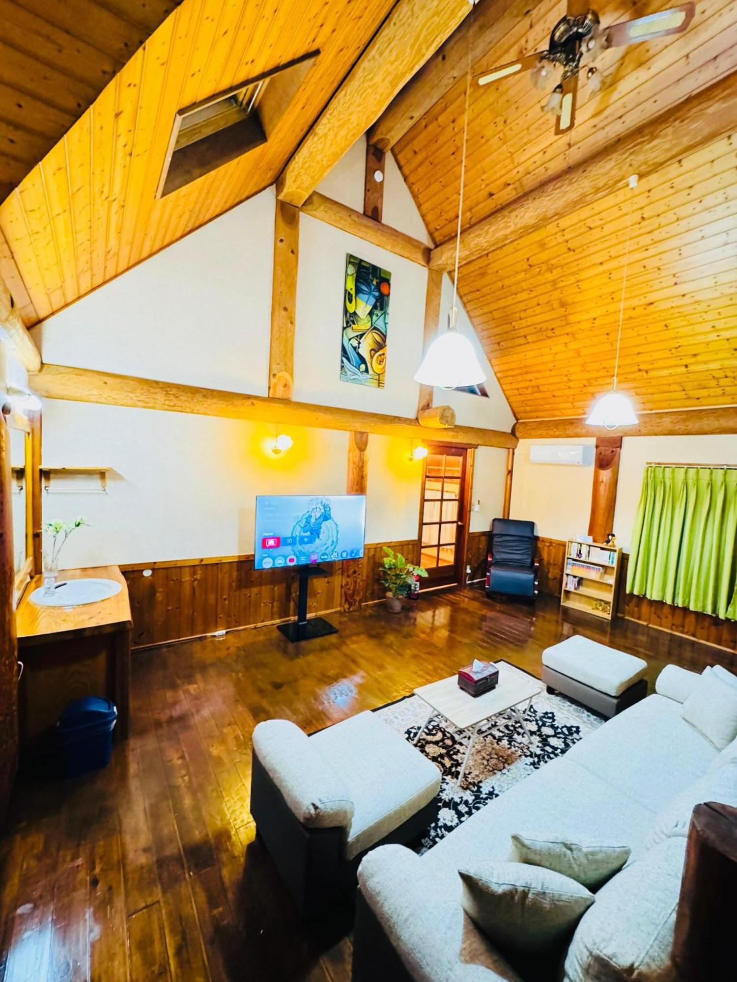 Yufuin Log House No Yado Tom Sawyer酒店 外观 照片