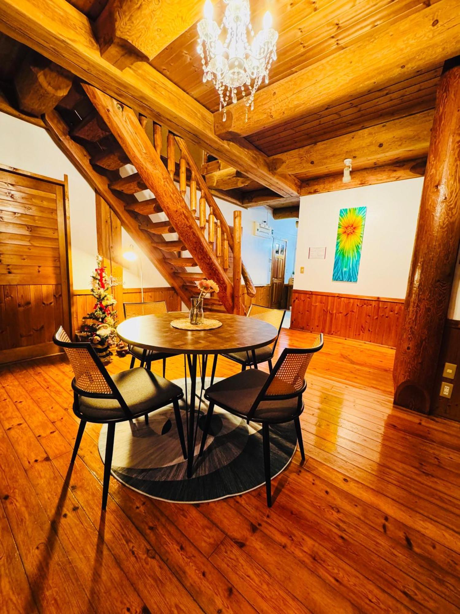 Yufuin Log House No Yado Tom Sawyer酒店 外观 照片