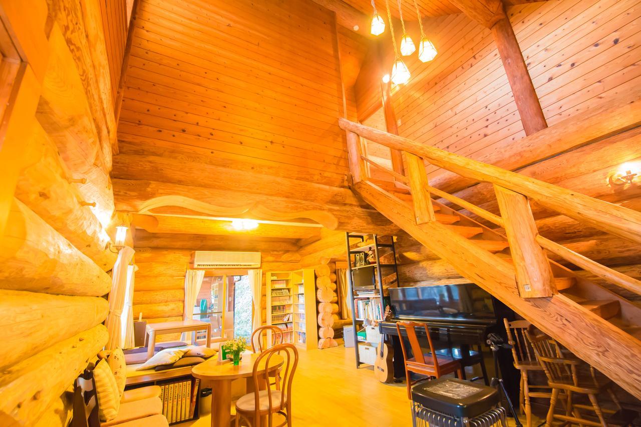 Yufuin Log House No Yado Tom Sawyer酒店 外观 照片