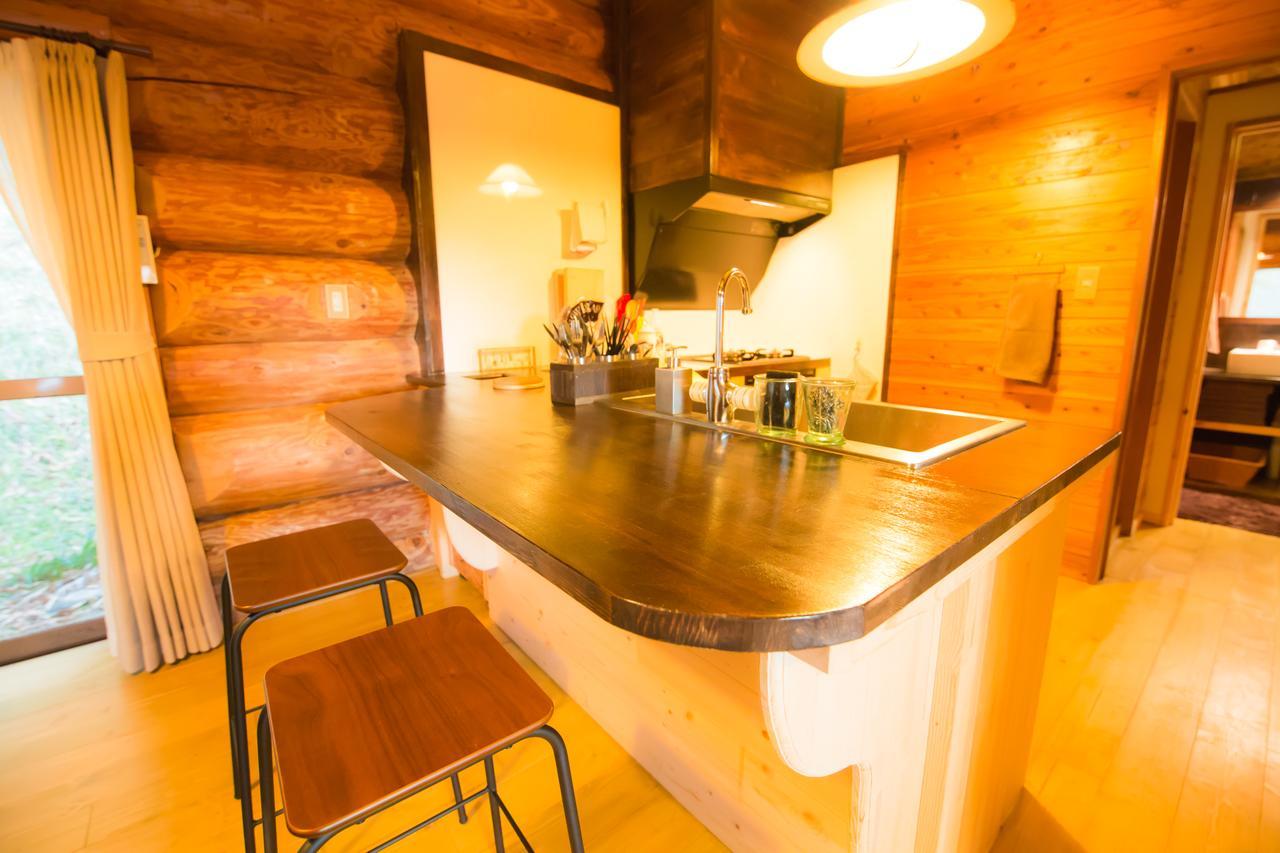 Yufuin Log House No Yado Tom Sawyer酒店 外观 照片