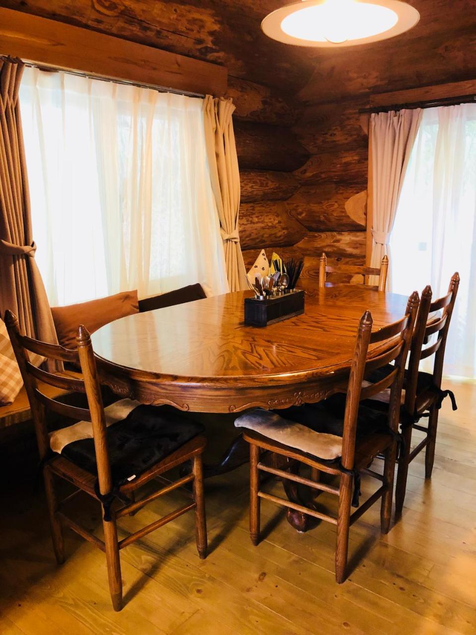 Yufuin Log House No Yado Tom Sawyer酒店 外观 照片